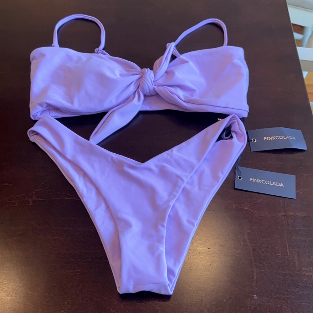 Lilac Bikini.  NEVER WORN. Just bought 1 Month Ago
